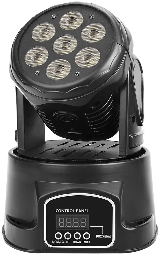 LYNX 107 - 7x10W LED Moving Head Wash Light