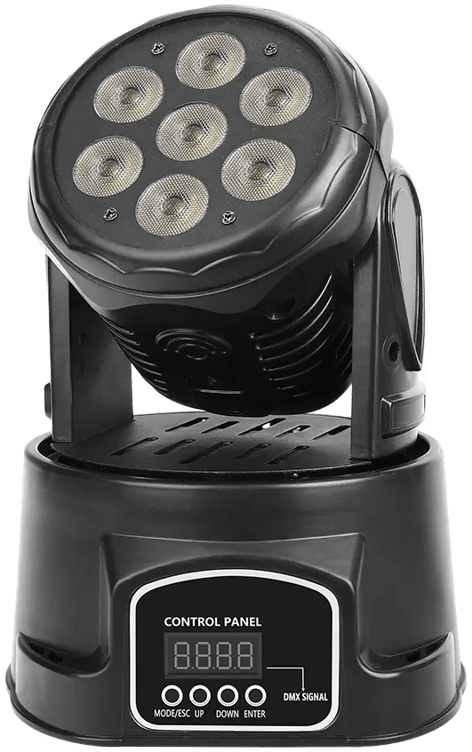 LYNX 107 - 7x10W LED Moving Head Wash Light