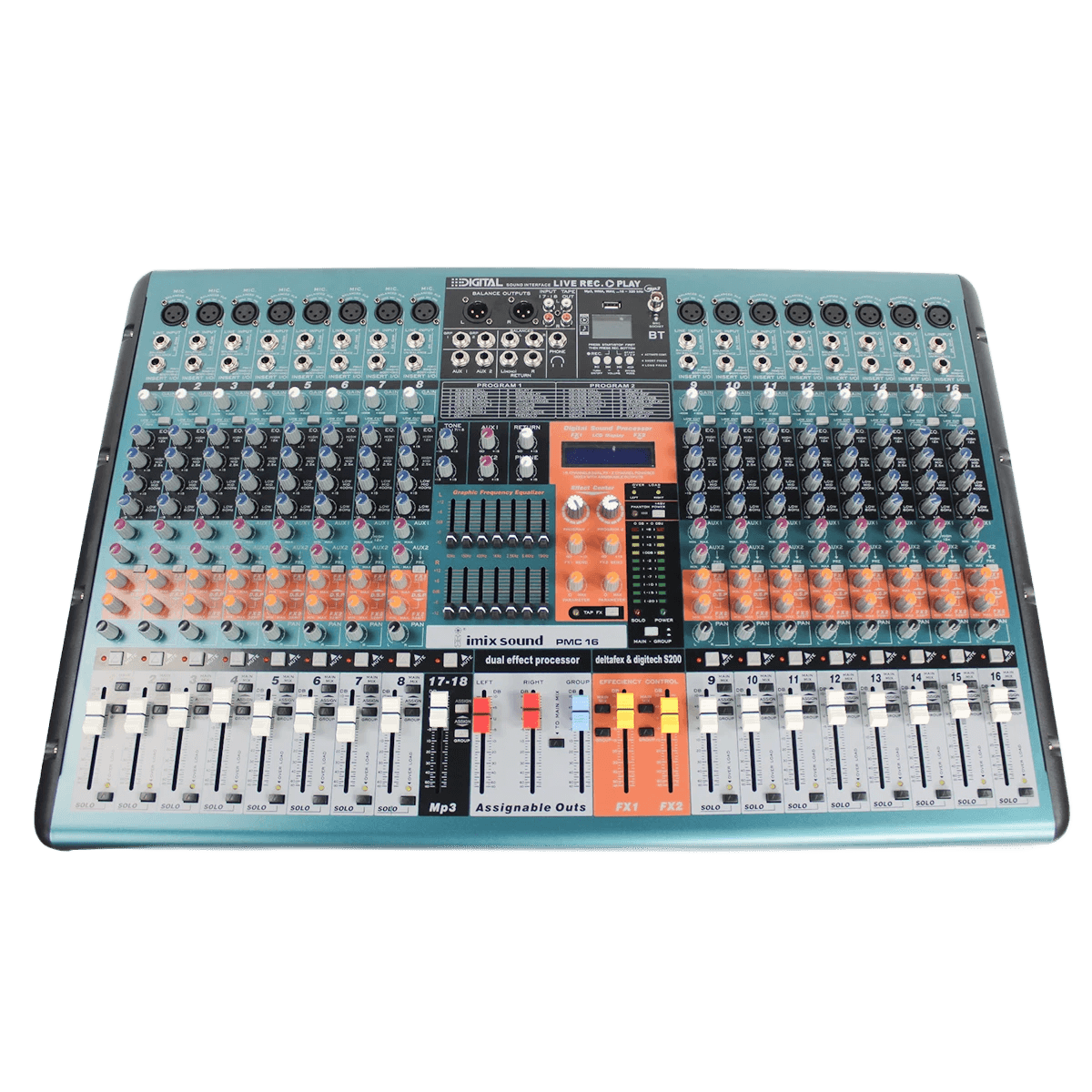 PMC16 16 Channel Poweres Mixer