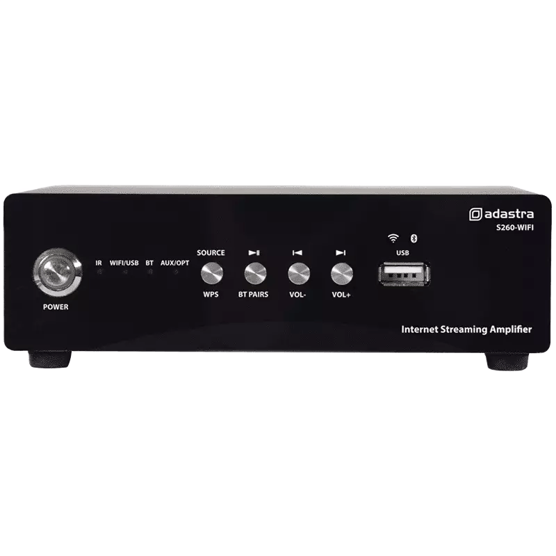 Adastra S260 WIFI Multimedia Streamer Amplifier