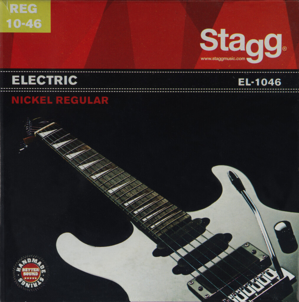 Stagg EL1046 Nickel Plated Electric Guitar 6-string Set - Extra Light
