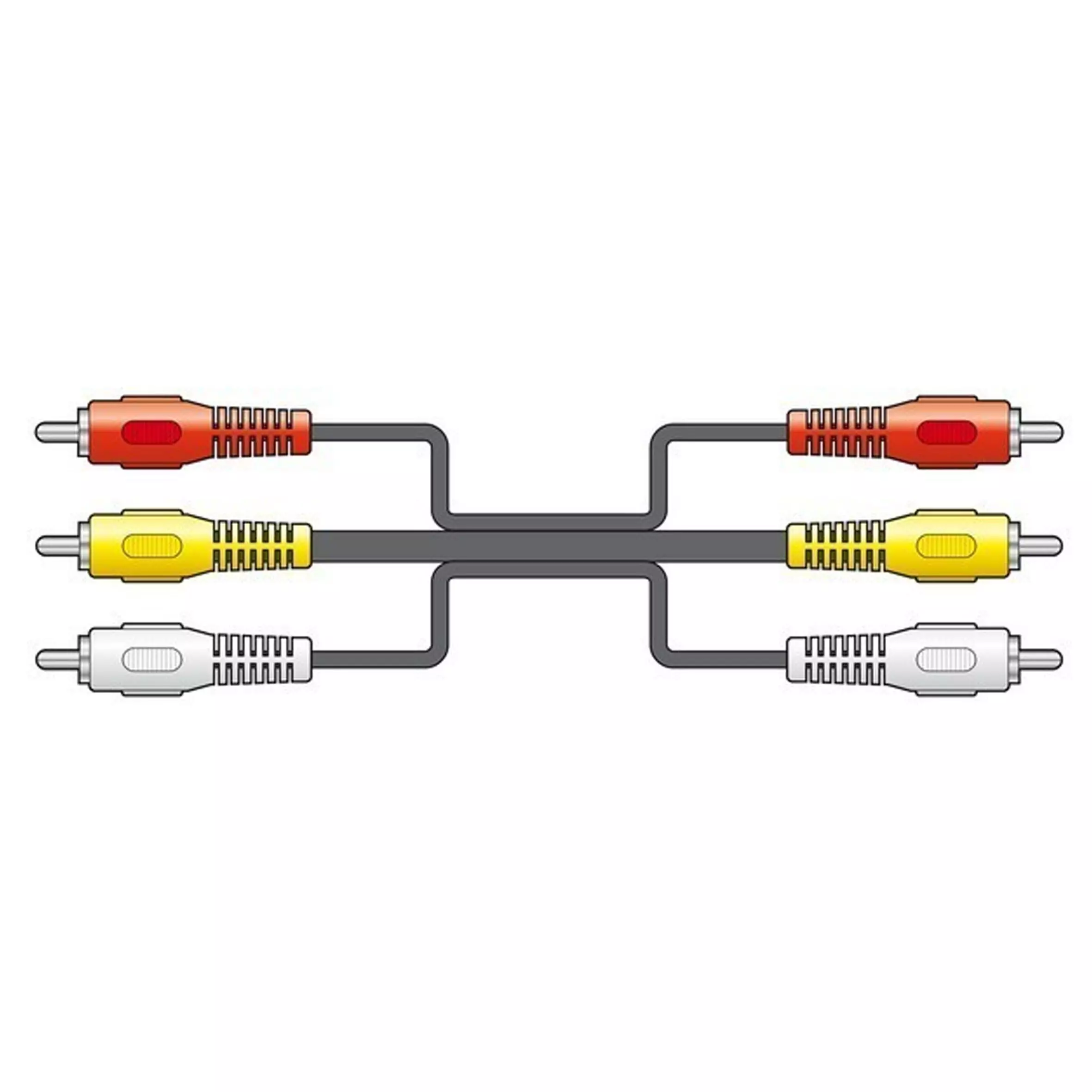 TVA – 20M – 3 x RCA PLUG / 3 X RCA PLUG LEAD