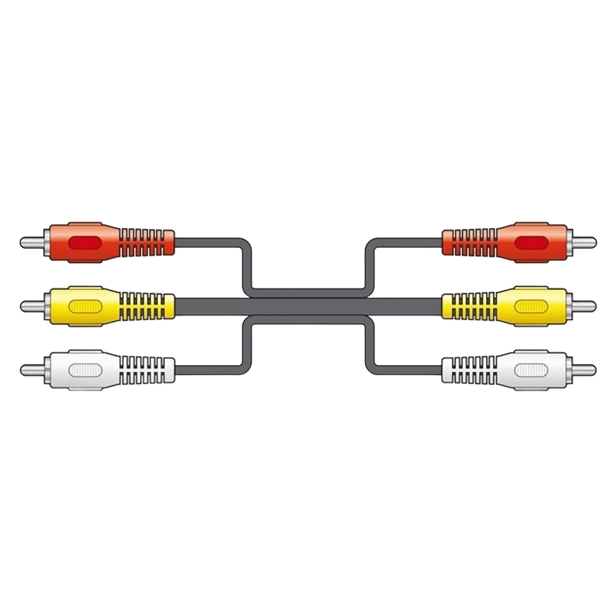 TVA – 20M – 3 x RCA PLUG / 3 X RCA PLUG LEAD