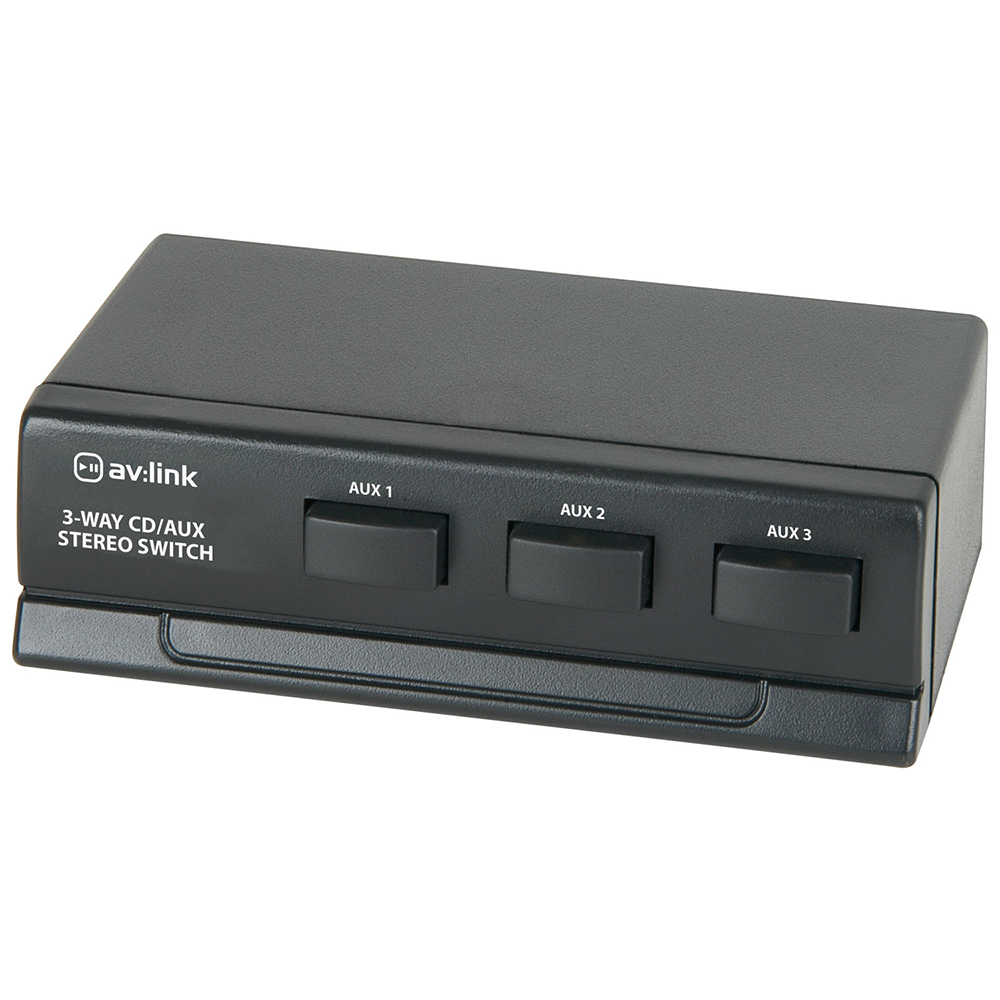 Avlink AD-AUD31 Cd/aux Stereo Switch 3WAY