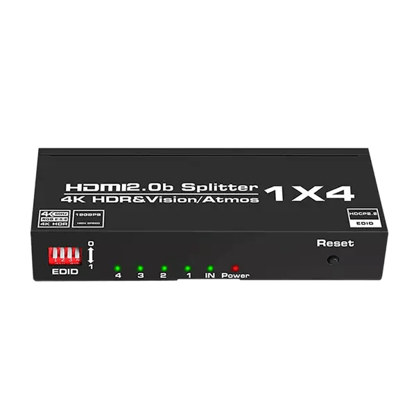 TVA HDMI Splitter 1IN 4 OUT AUTO EDID