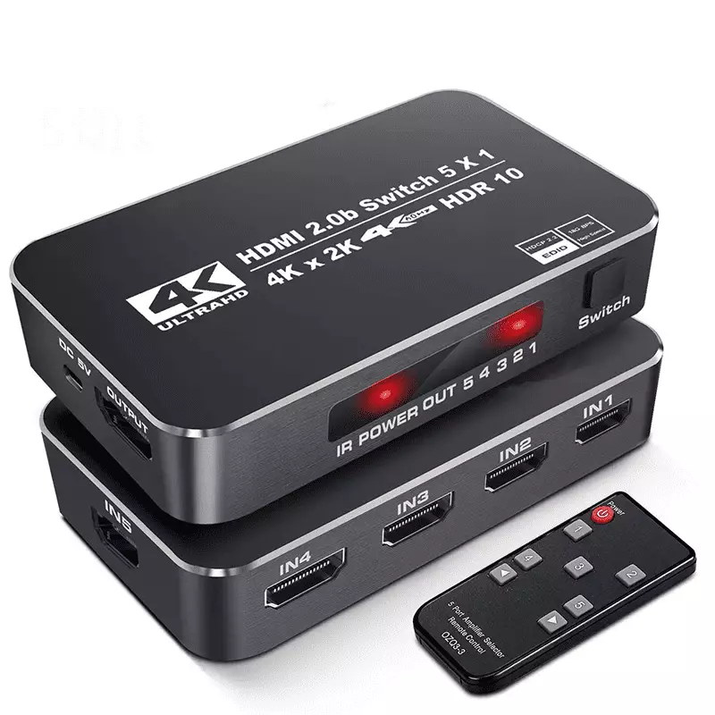 TVA HDMI Selector 5IN 1 OUT