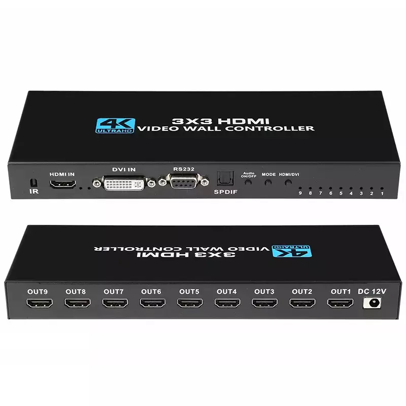 TVA Video WALL Controller 3X3