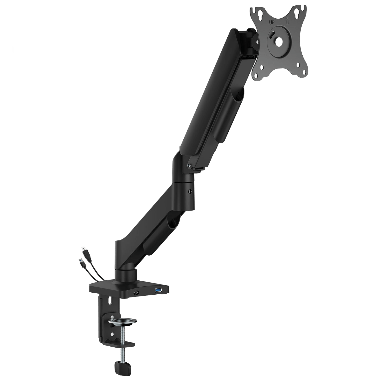 AVLINK TV DESK MOUNT BRACKET SINGLE GAS ARM 17inch – 32inch