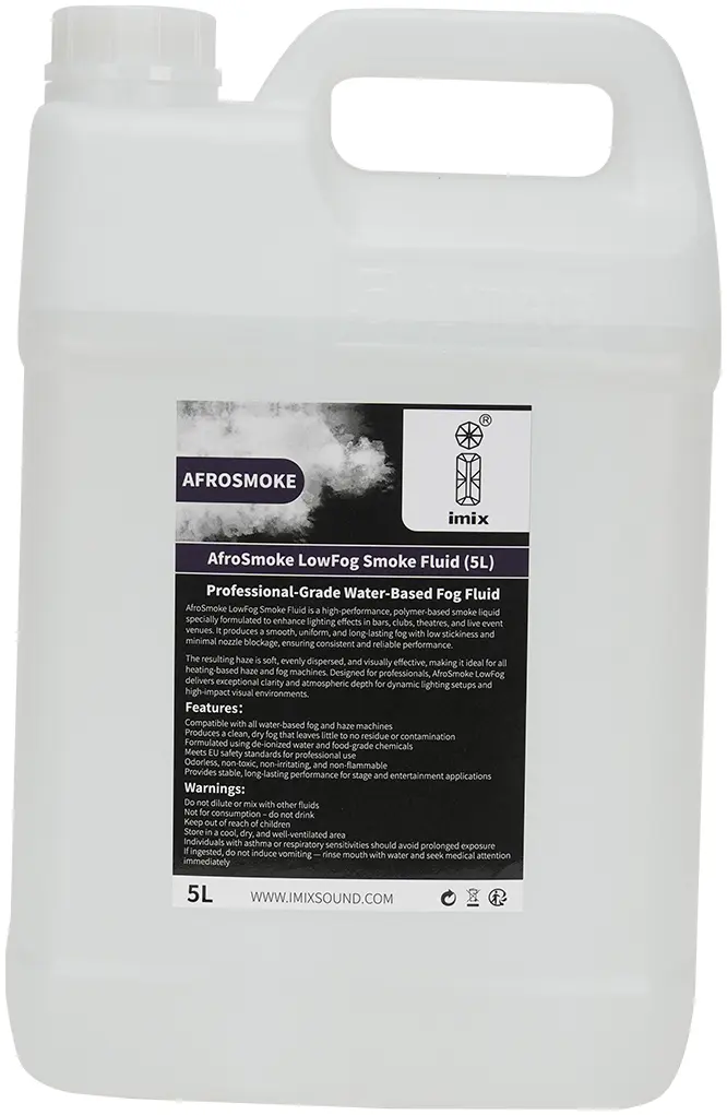 SFAT Afrosmoke Low Fog Smoke Liquid (5L)