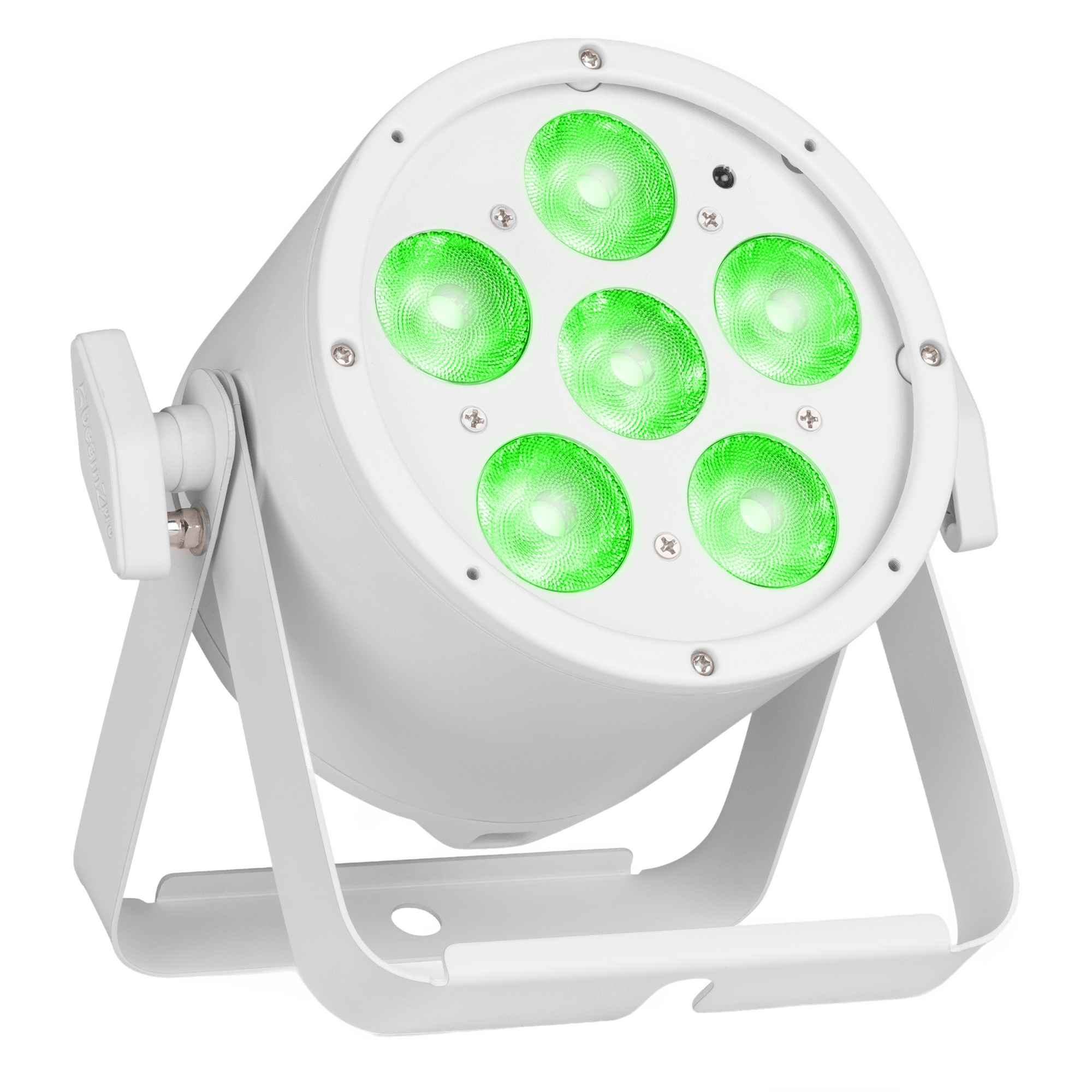 BEAMZPRO BAC322W LED PROPAR 6x 10W RGBALC WHITE EDITION