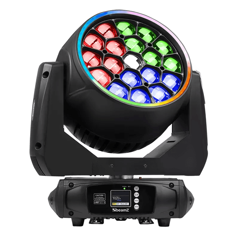 BEAMZPRO MHL1940 LED MOVING HEAD BEE EYE ZOOM 19x 40W RGBW