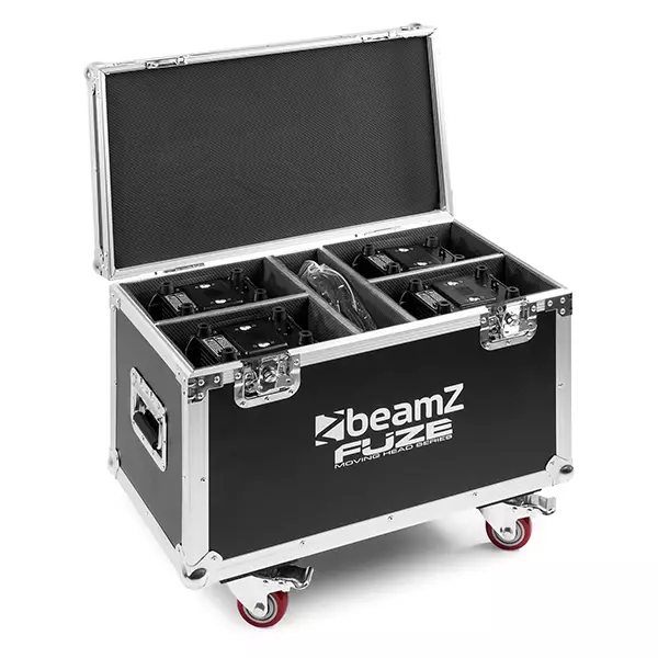 BeamZ FCFZ42 Flightcase FOR 4X FUZE 2812/712/1910