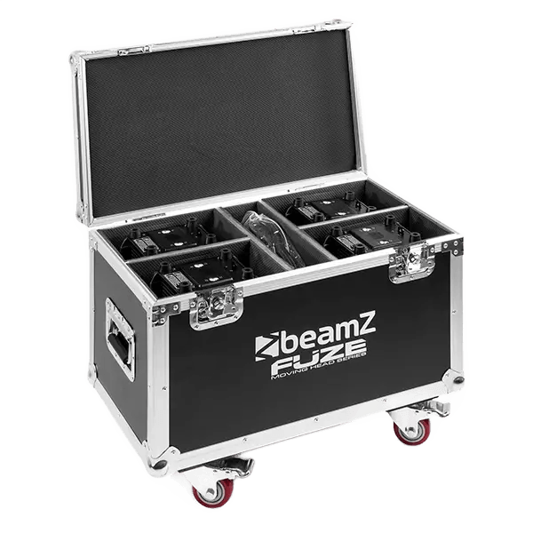 BeamZ FCFZ42 Flightcase FOR 4X FUZE 2812/712/1910