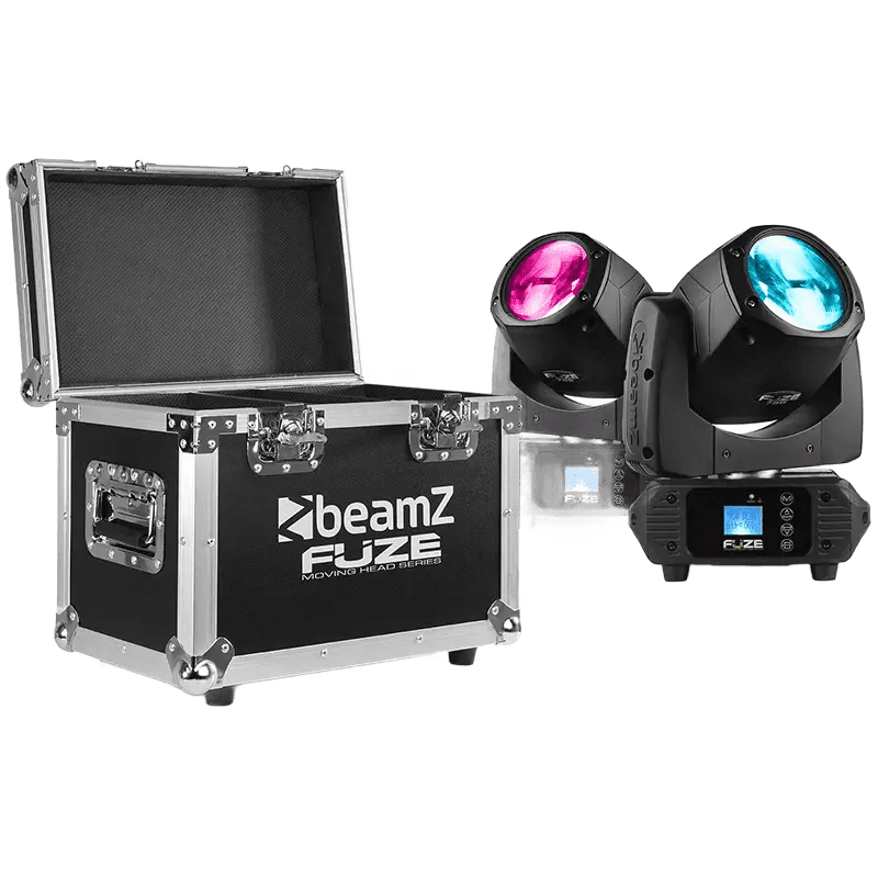 BeamZ FUZE75B BEAM 75W LED Moving Headset (2 IN A Flightcase)
