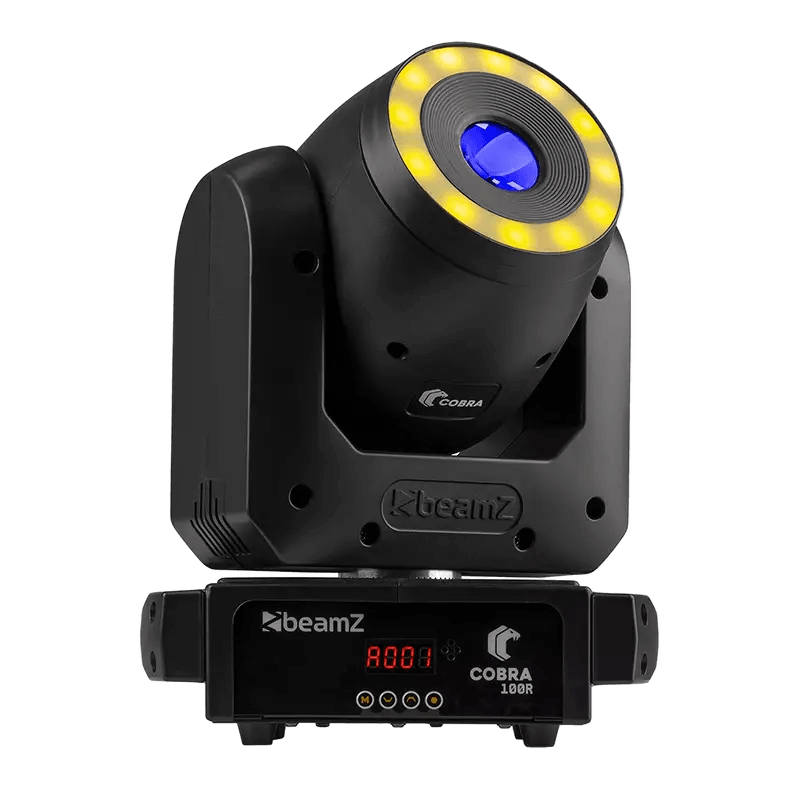 BeamZ COBRA100R LED Moving HEAD SPOT 1X 100W WITH RING RGBW