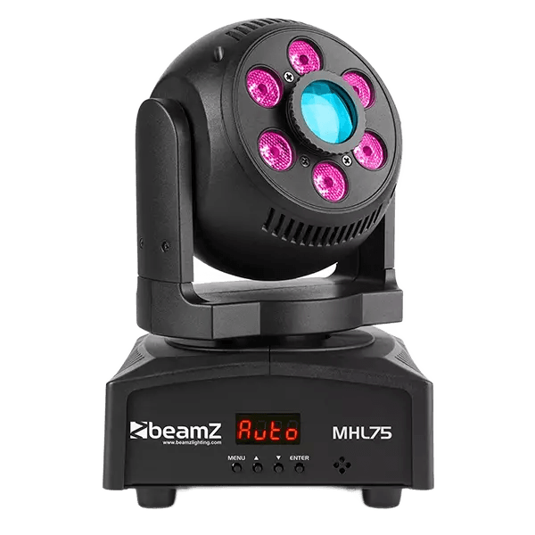 BEAMZ MHL75 LED MOVING HEAD SPOT 1x 30W WASH 6x 8W RGBW