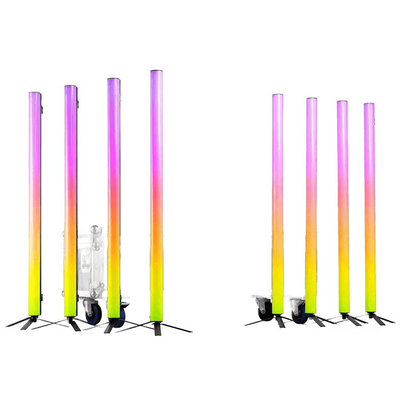BeamZ ZEUS LED TUBE IP20 RGBW [8 IN A Flightcase]