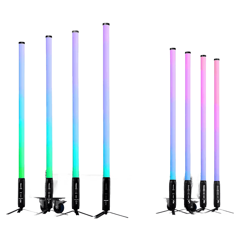 BeamZ Zelos LED TUBE IP65 RGBW [8 IN A Flightcase]