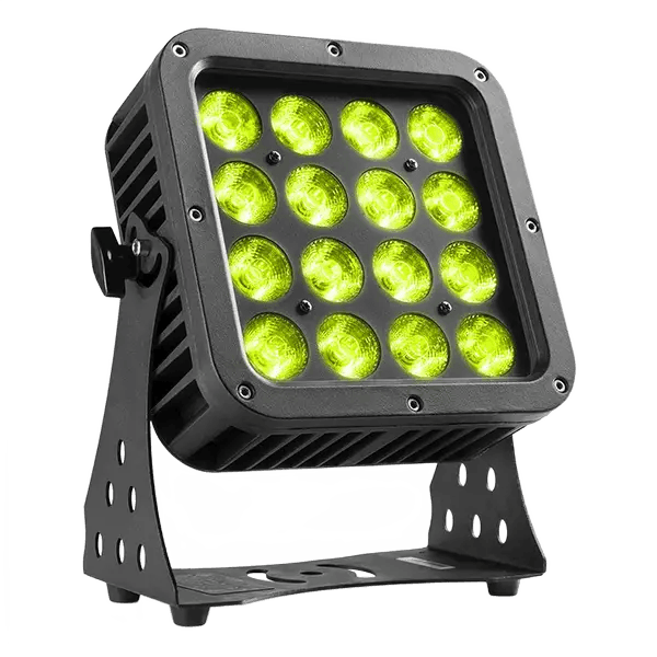 BeamZPro STARCOLOR128 LED Flood Light IP65 16X 8W RGBW