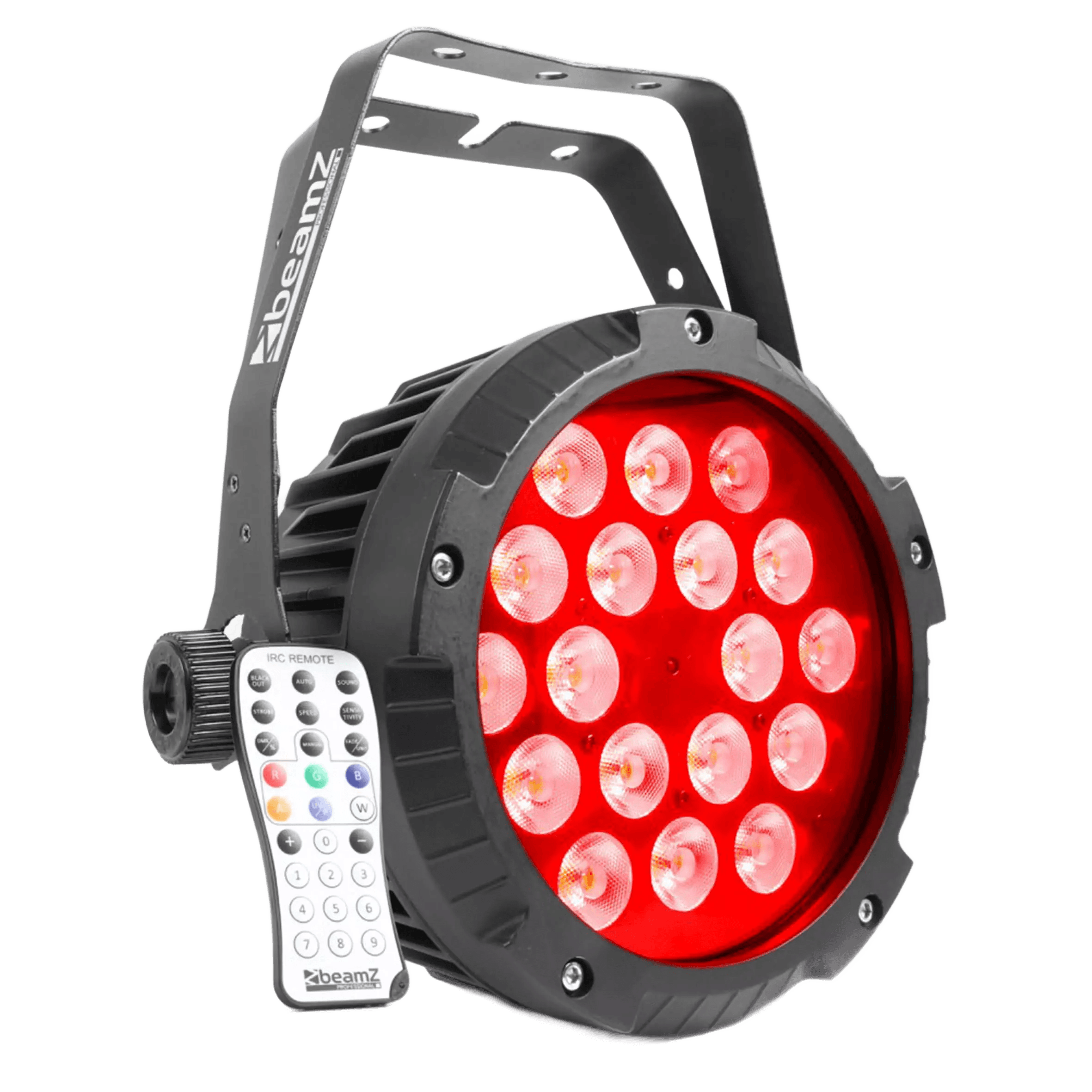 BEAMZPRO BWA418 LED PAR IP65 18x 12W RGBW