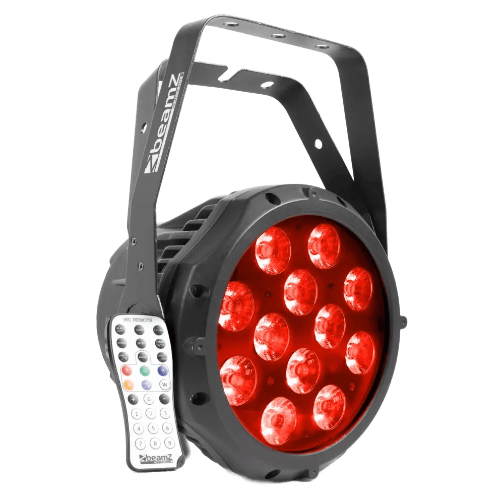BEAMZPRO BWA412 LED PAR IP65 12x 18W RGBAWUV