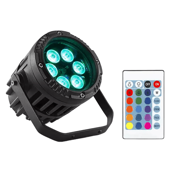 BEAMZ BWA63 LED PAR IP65 6x 3W RGB