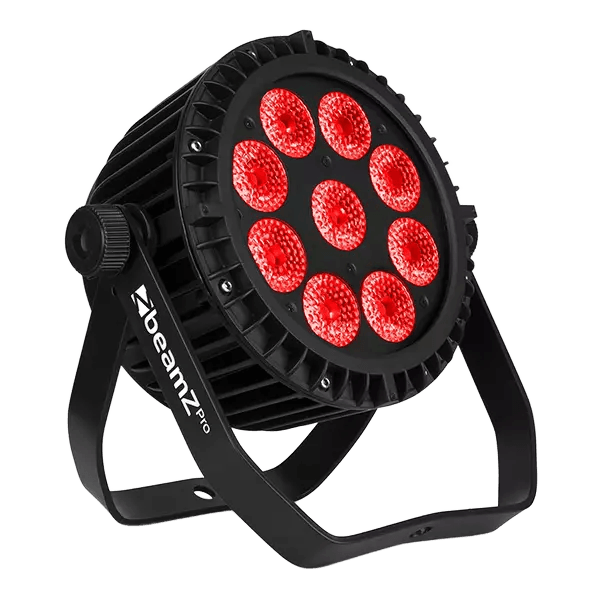 BeamZPro WBP912IP LED Battery PAR IP65 9X 12W Rgbawuv