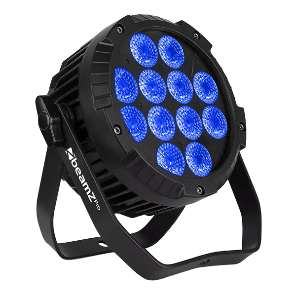 BEAMZPRO WBP1212IP LED BATTERY PAR IP65 12x 12W RGBAWUV
