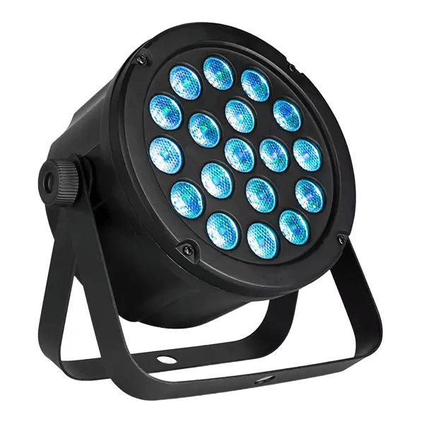 BEAMZ SLIMPAR45 LED PAR IP20 18x 3W RGB