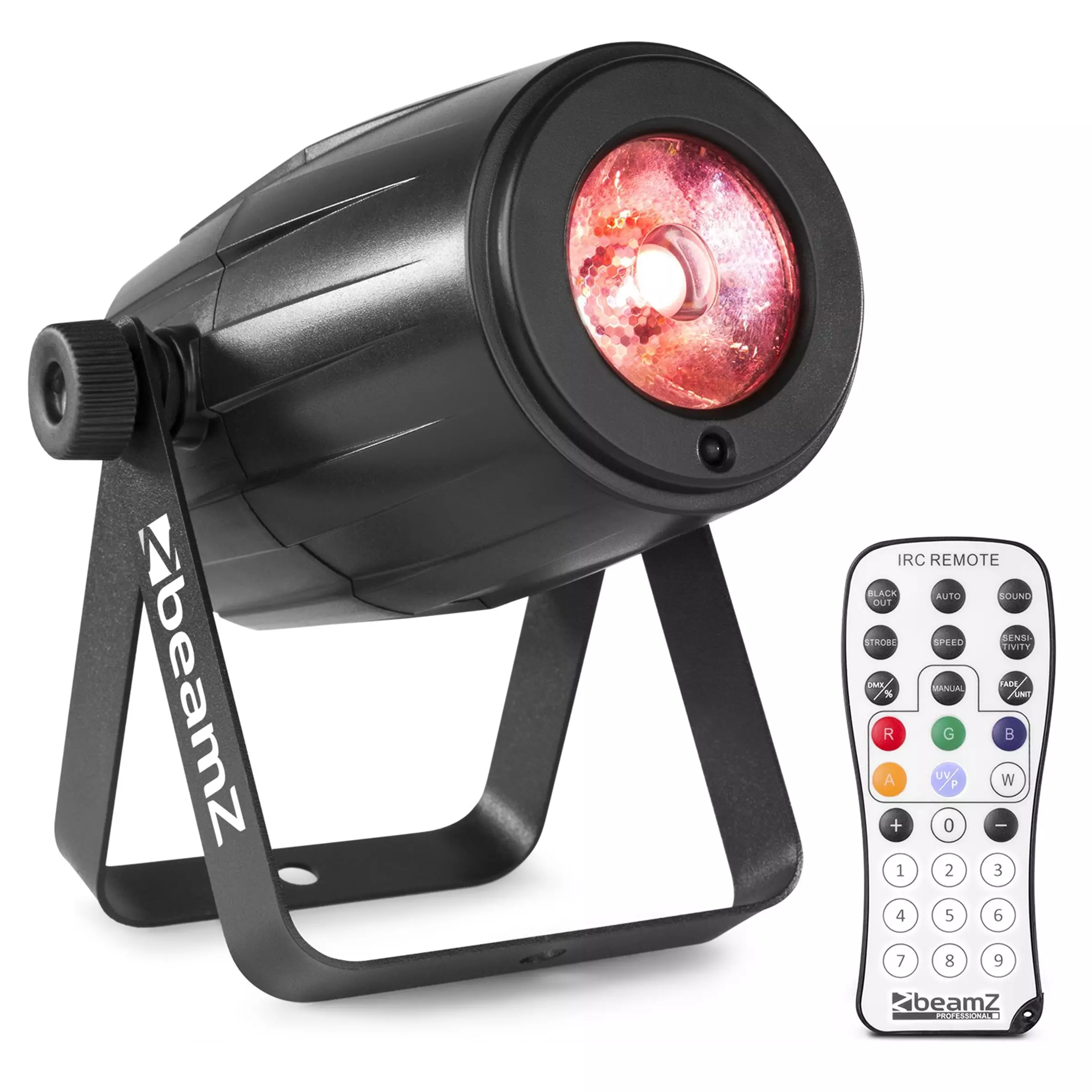 BEAMZ PS12W LED PINSPOT IP20 1x 12W RGBW