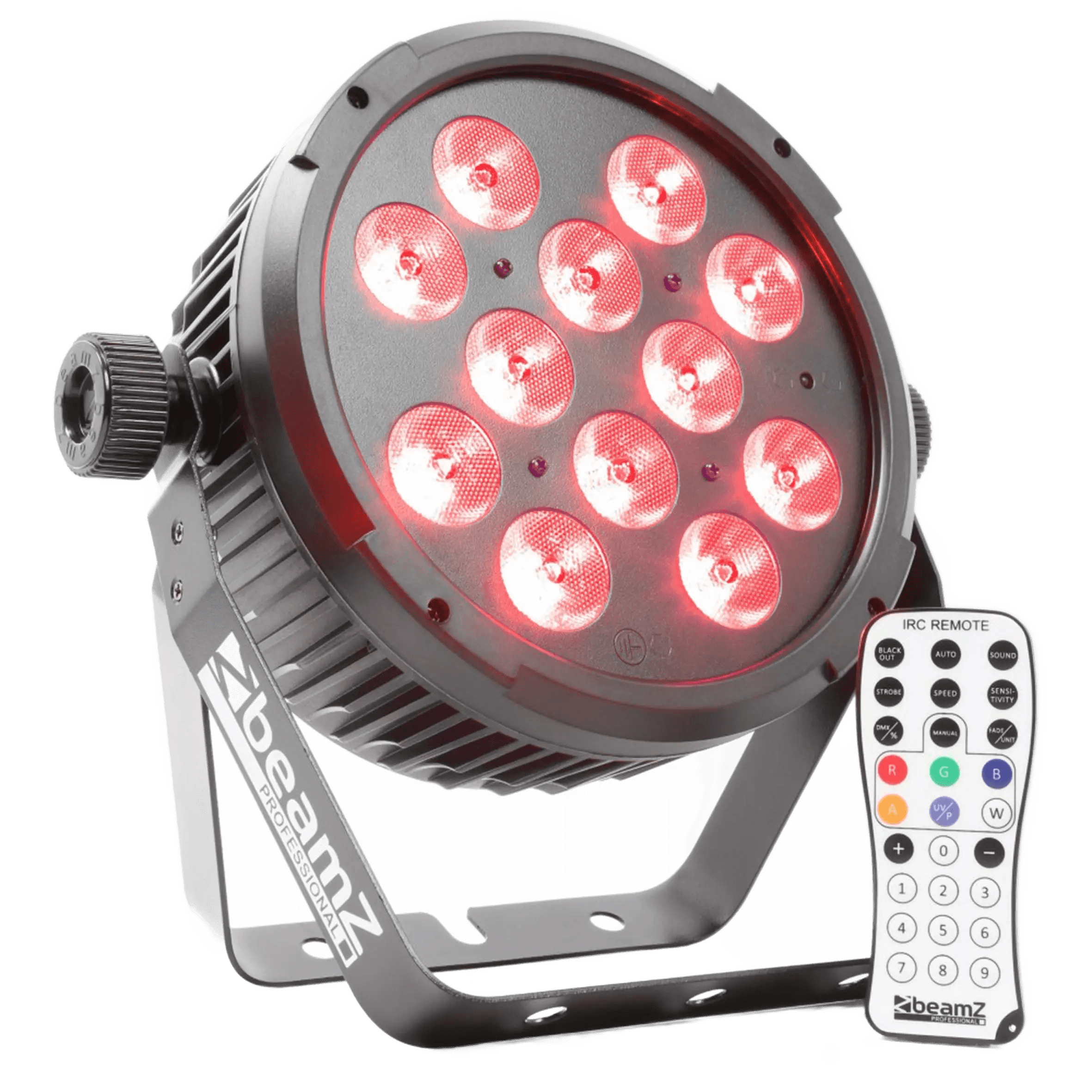 BEAMZ BT310 LED FLAT PAR IP20 12x 6W RGBA