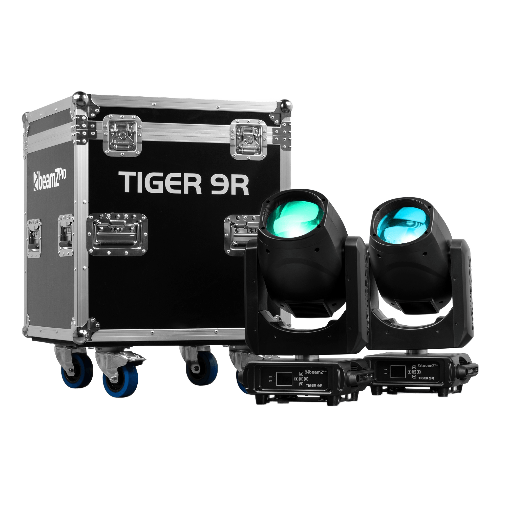 BeamZPro TIGER9R Moving HEAD BEAM 260W [2 IN A Flightcase]
