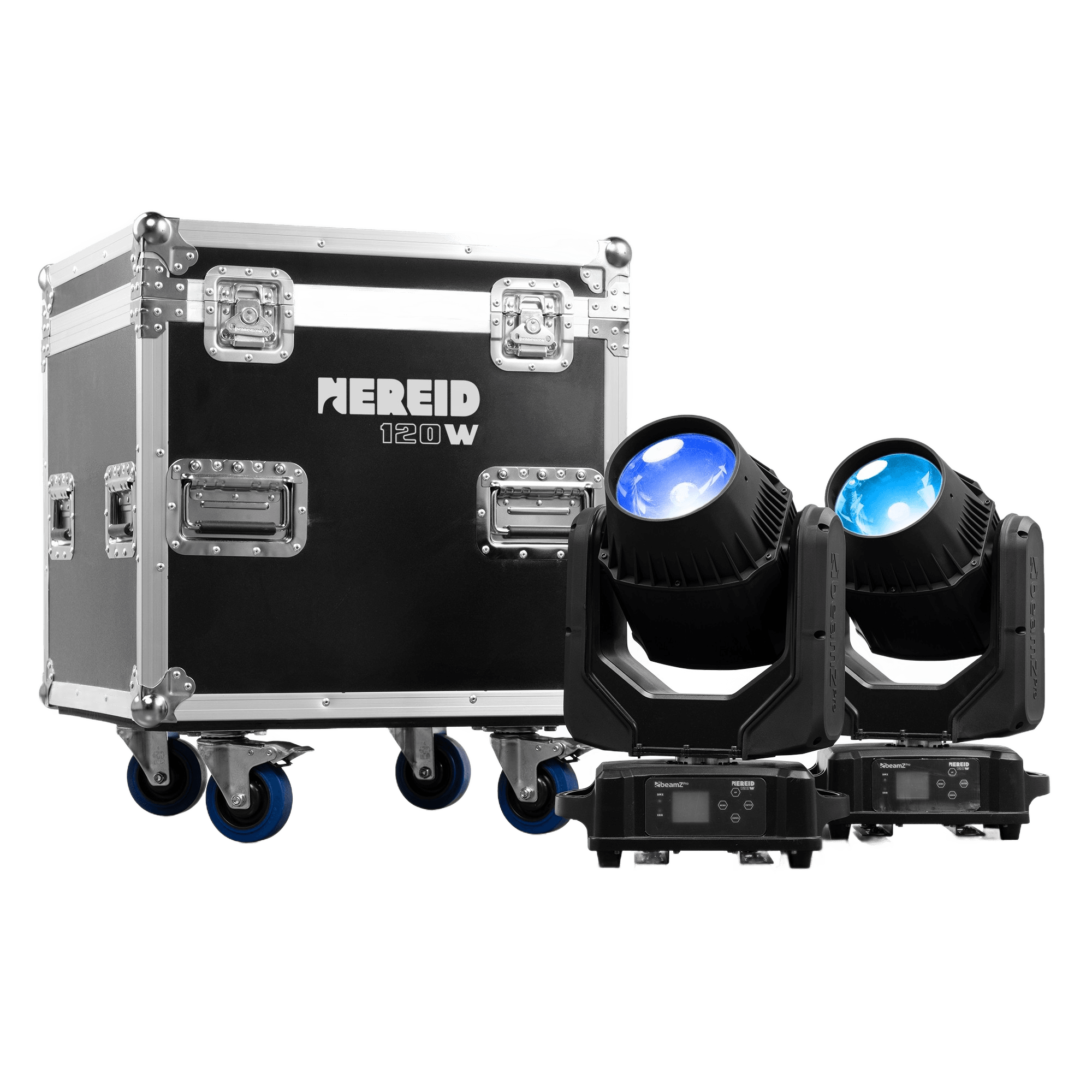 NEREID120 LED MOVING HEAD BEAM IP65 1x 120W [2 PIECES IN A FLIGHTCASE]