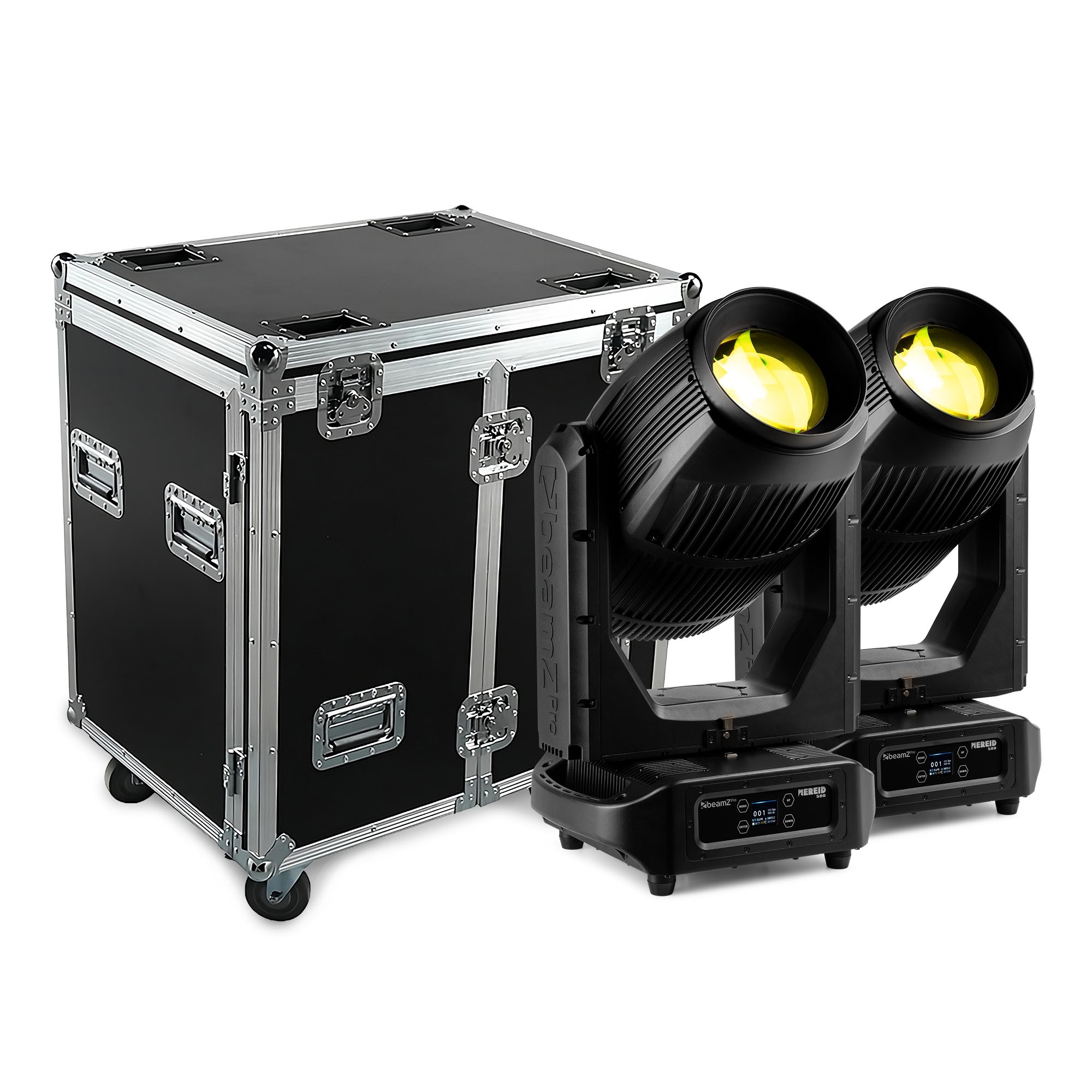 BeamZPro NEREID500 LED Moving HEAD WASH IP65 1X 542W [2 IN A Flightcase]