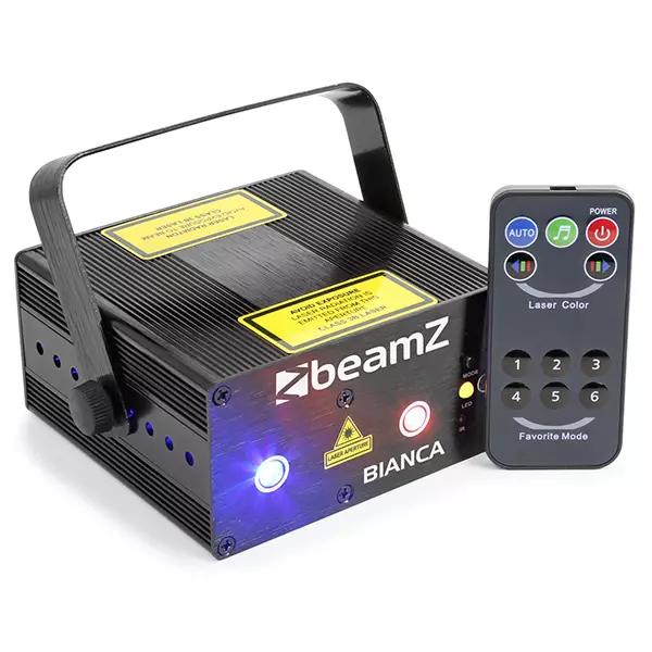 BeamZ Bianca Laser Double RGB GOBO