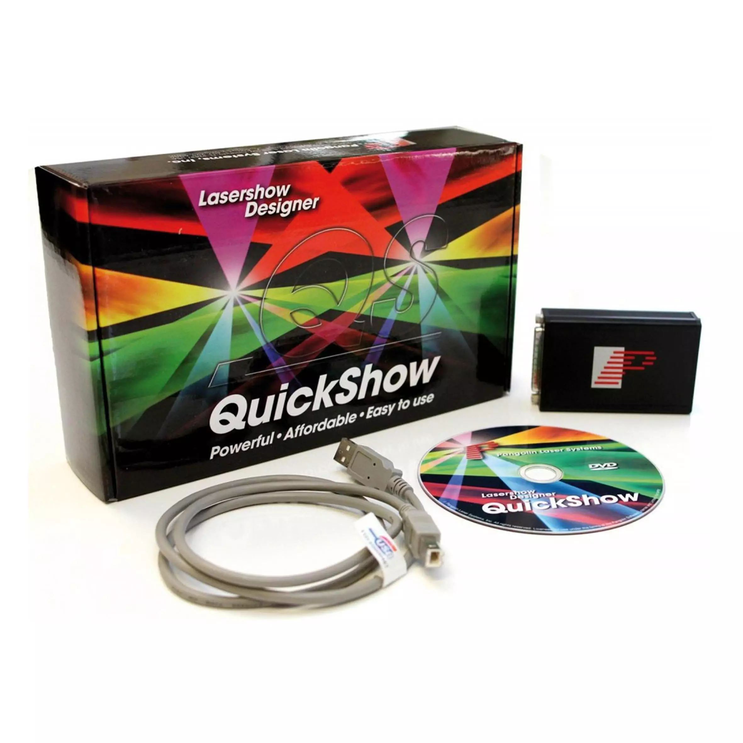 BeamZ Pangolin Quickshow Flashback 3 Laser Control Software