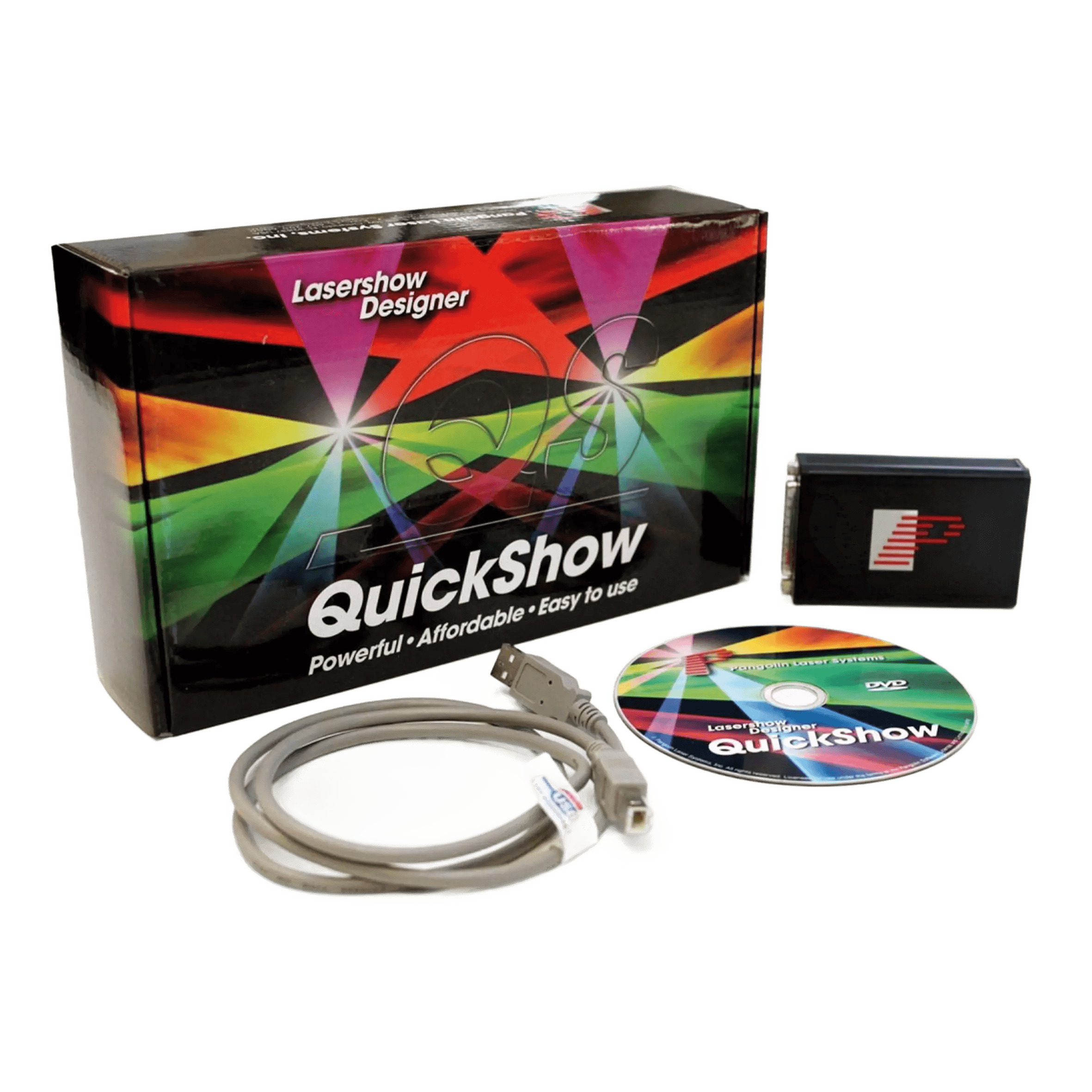 BeamZ Pangolin Quickshow Flashback 3 Laser Control Software