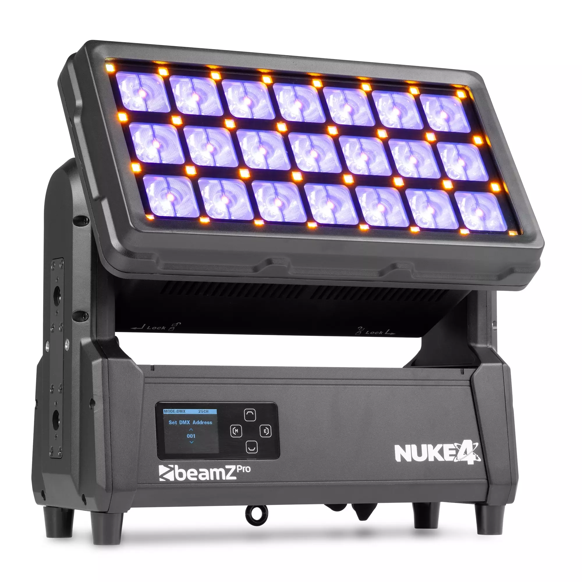 BeamZPro NUKE4 LED Motorized BEAM 21X 40W RGBA IP65