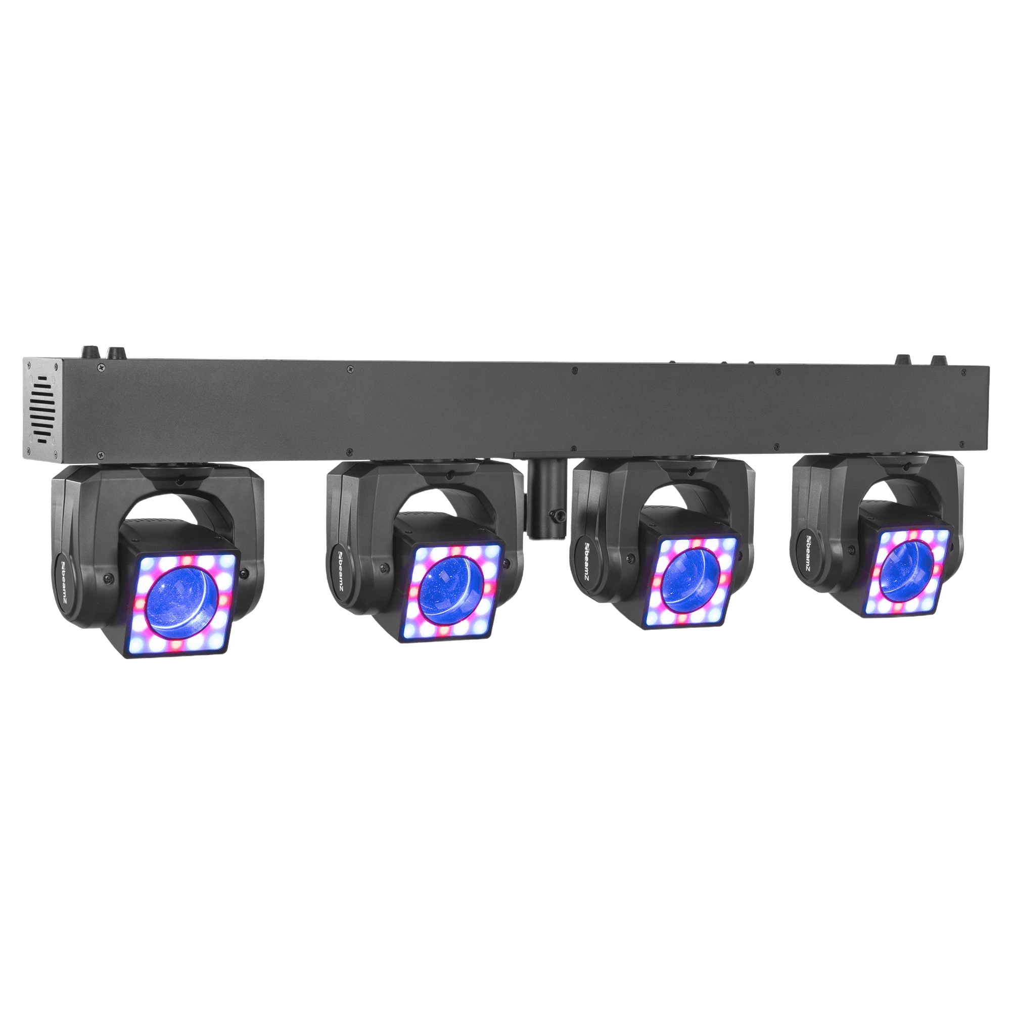 BEAMZ SHOWBAR GO SHINE WITH 4x MOVING HEAD 4x 40W RGBW