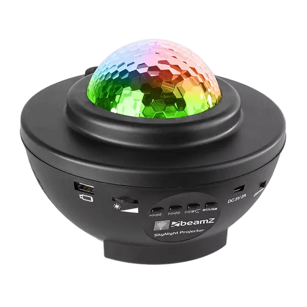 BEAMZ SKYNIGHT PROJECTOR WITH RED AND GREEN STARS 2x 3W RGBW