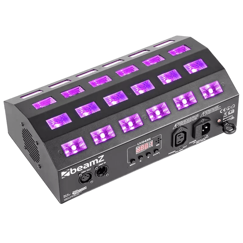 BEAMZ BUV463 LED UV STROBE 24x 3W UV
