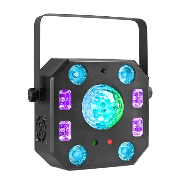BEAMZ LIGHTBOX5 PARTY EFFECT 9x 48W RGBWUV