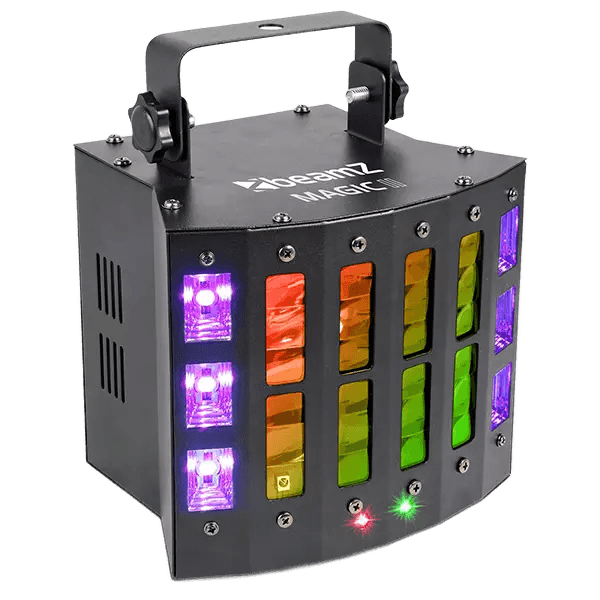 BEAMZ MAGIC2 DERBY WITH LASER RG AND STROBE 9x 3W RGBAWUVP