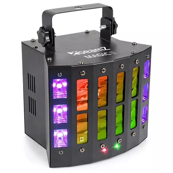 BEAMZ MAGIC2 DERBY WITH LASER RG AND STROBE 9x 3W RGBAWUVP