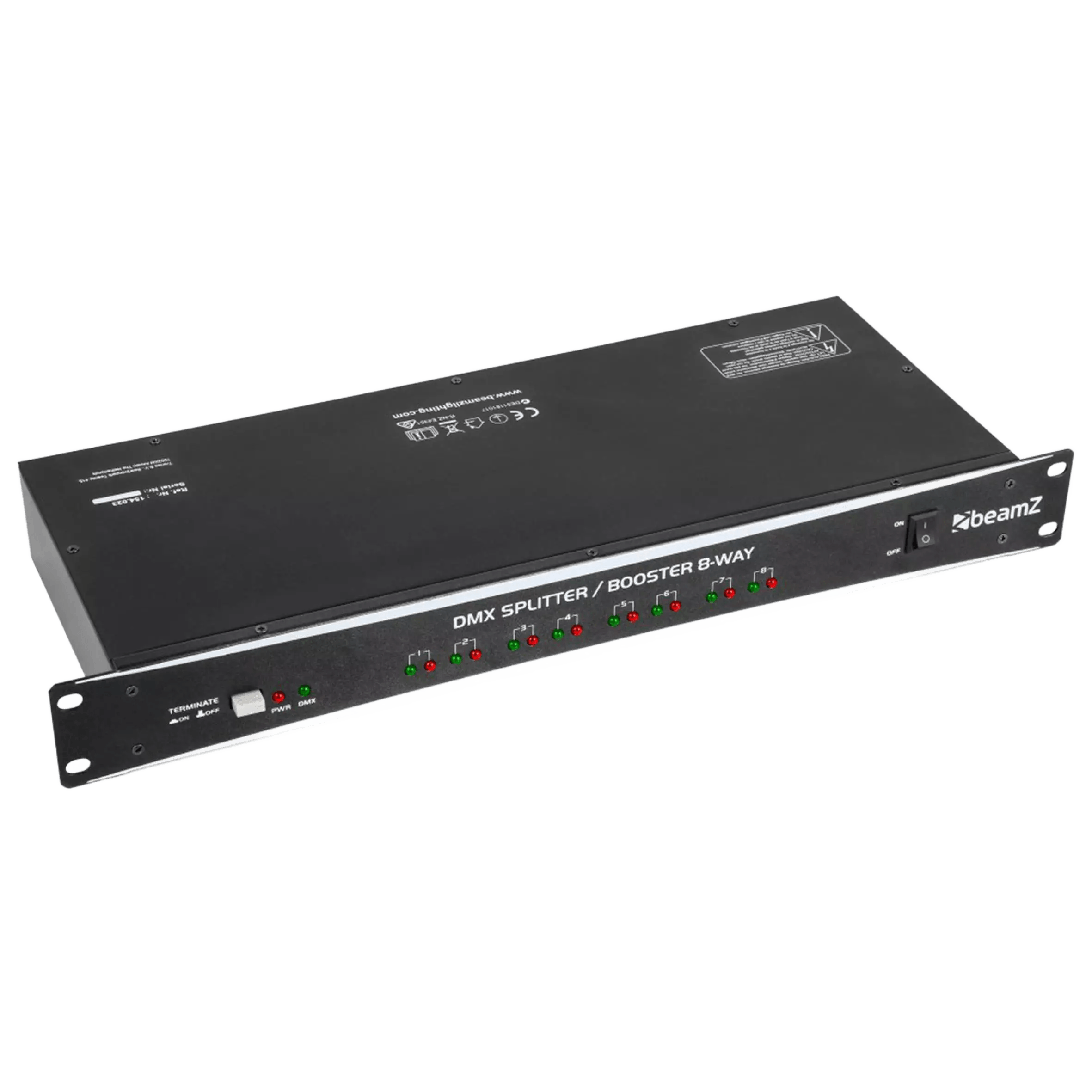 BeamZ DMX8 DMX Booster/distributor 8 WAY