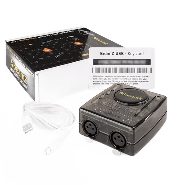 BeamZ DMX Interface 128 Channel WITH Light Rider/esa2 WIFI