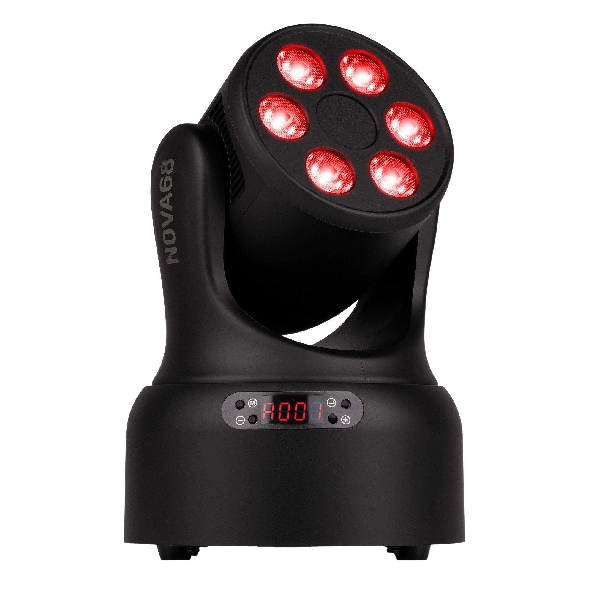 BEAMZ NOVA68-BK LED MOVING HEAD WASH 6x 8W RGBW BLACK