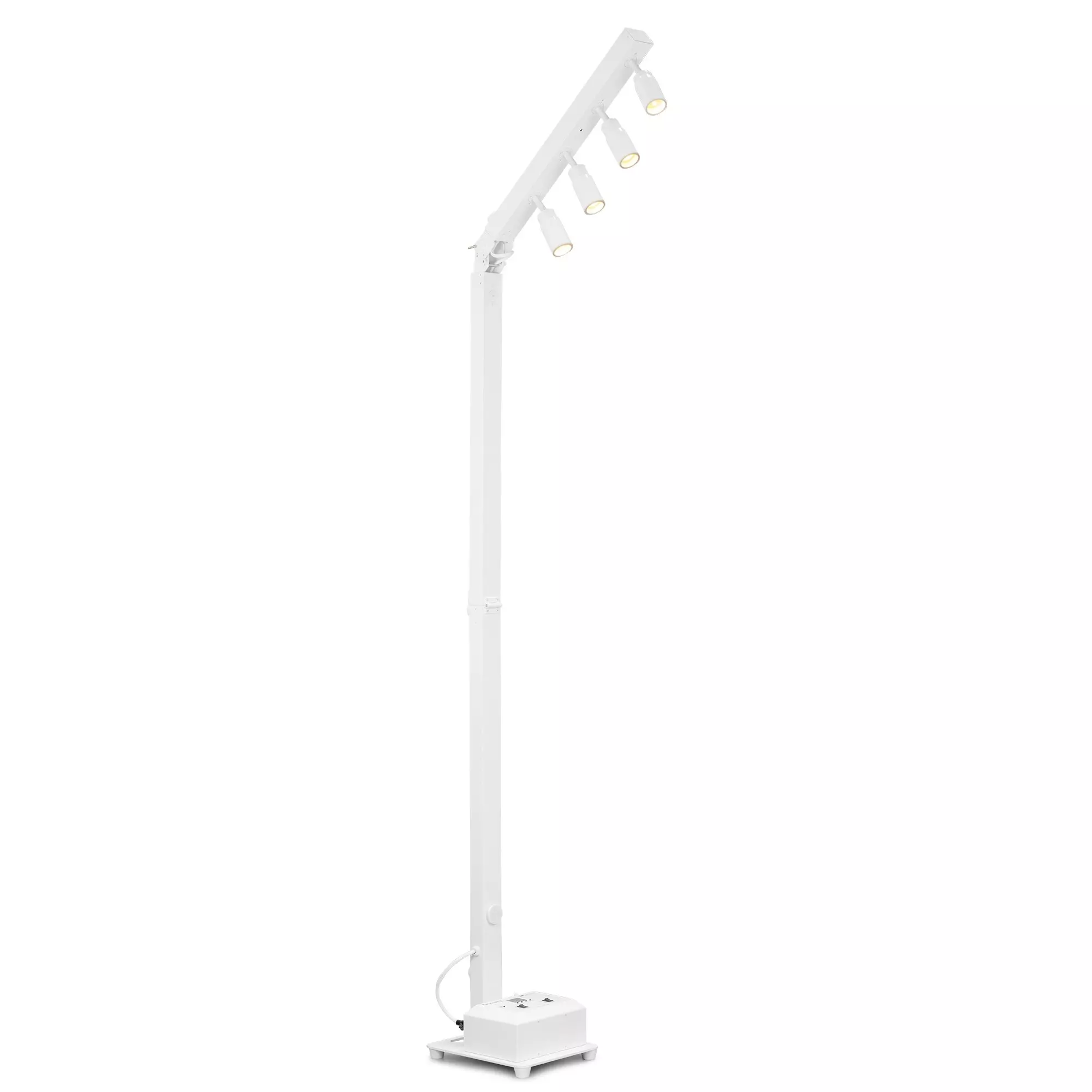 BeamZ BPL410W LED Battery MAST Light 4X 10W WW