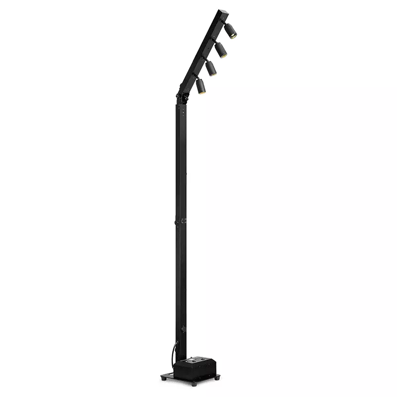BEAMZ BPL410 LED BATTERY MAST LIGHT 4x 10W WW