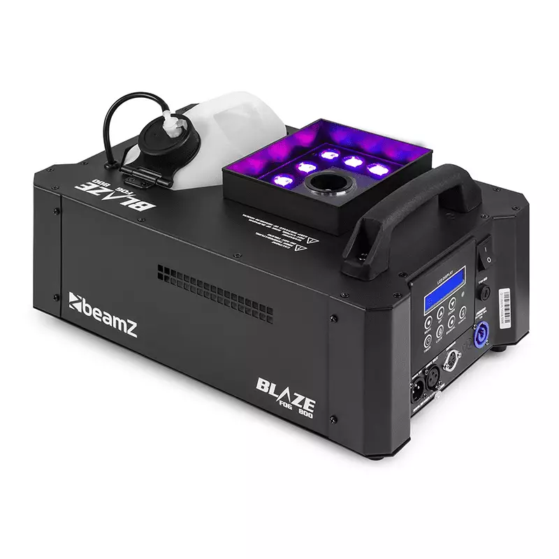 BeamZ BLAZE800 Vertical FOG Machine 800W RGBA 12X 4W